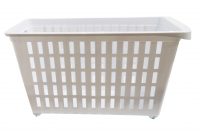 Контейнер хозяйственный узкий с колесами 10л