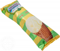 Мороженое Вологодский пломбир рожок 130 гр БЗМЖ