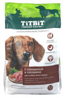 Корм сухой TITBIT для собак всех пород с говядиной и овощами 2,2 кг